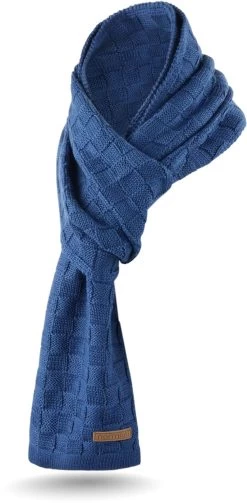 Merinowoll-Schal „Yuma“ Mit Design Marine 6 Merinowoll-Schal „Yuma“ Mit Design Marine -Normani 126425