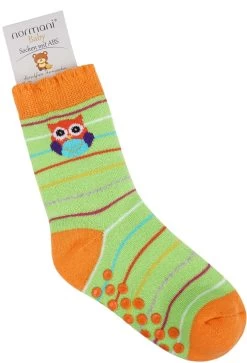 3 Paar Kindersocken Mit ABS-Druck Eule -Normani 126577