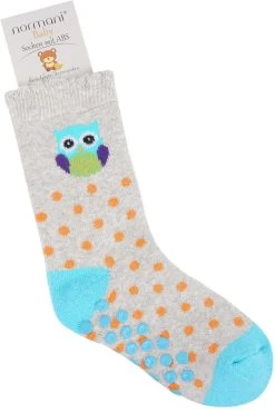 3 Paar Kindersocken Mit ABS-Druck Eule -Normani 126578