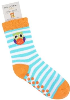 3 Paar Kindersocken Mit ABS-Druck Eule -Normani 126579