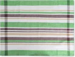 10 Stück Geschirrtücher Toffee Stripe Grün -Normani 126669
