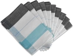 10 Stück Geschirrtücher New Design Blau -Normani 126683