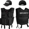 Kostüm Bestehend Aus Weste, Patch Und Cap SECURITY -Normani 126730