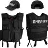 Kostüm Bestehend Aus Weste, Patch Und Cap SHERIFF 1 Kostüm Bestehend Aus Weste, Patch Und Cap SHERIFF -Normani 126731