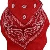 3 Bandana Kopftuch Rot/Weiß -Normani 127324