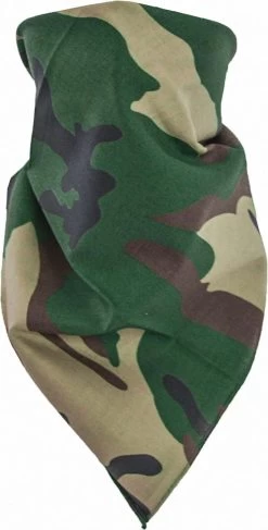 3 Bandana Kopftuch Woodland