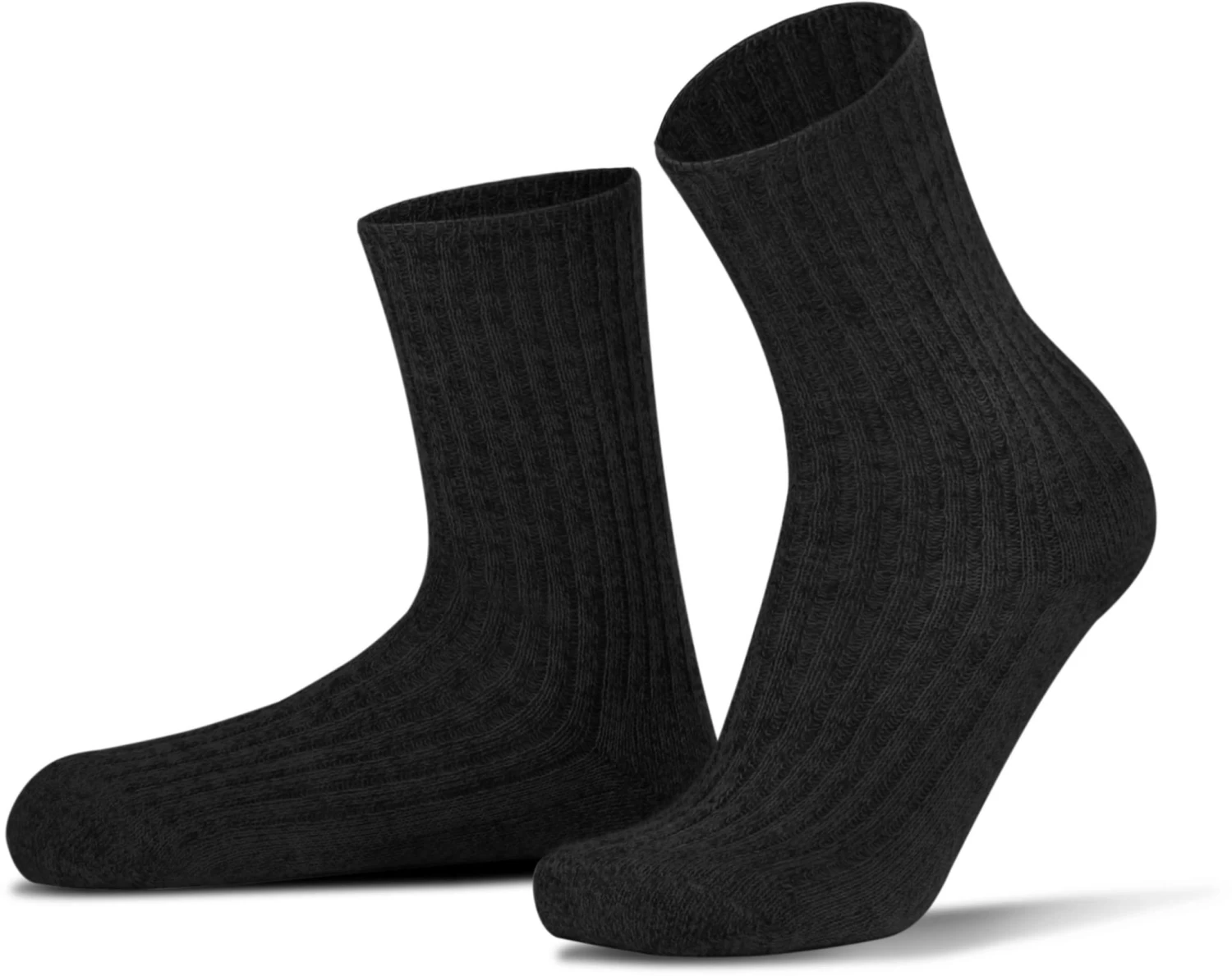 6 Paar Norweger-Schafwollsocken Anthrazit 4 6 Paar Norweger-Schafwollsocken Anthrazit – Bild 2