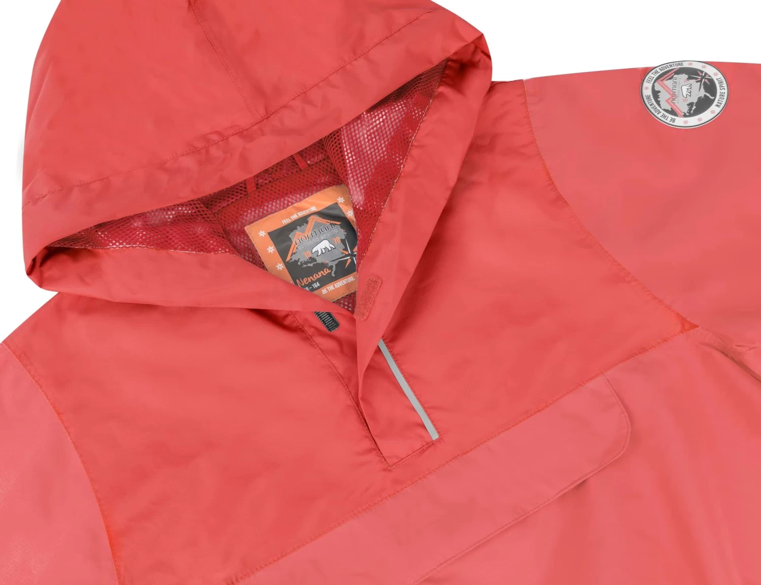 Kinder Windbreaker „Nenana“ Coral 7 Kinder Windbreaker „Nenana“ Coral – Bild 5