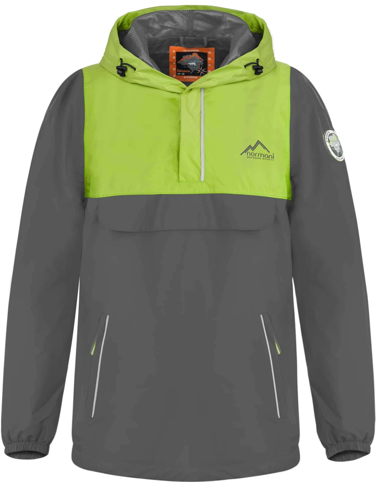 Kinder Windbreaker „Nenana“ Grau 3 Kinder Windbreaker „Nenana“ Grau