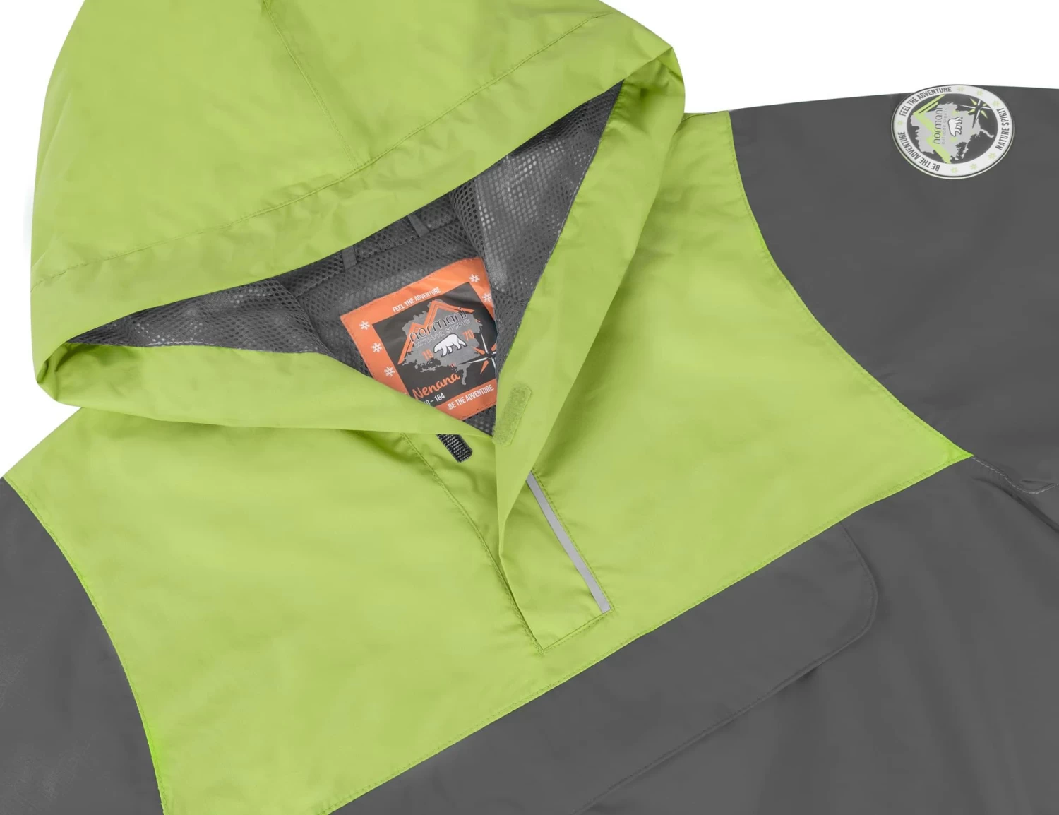 Kinder Windbreaker „Nenana“ Grau 7 Kinder Windbreaker „Nenana“ Grau – Bild 5