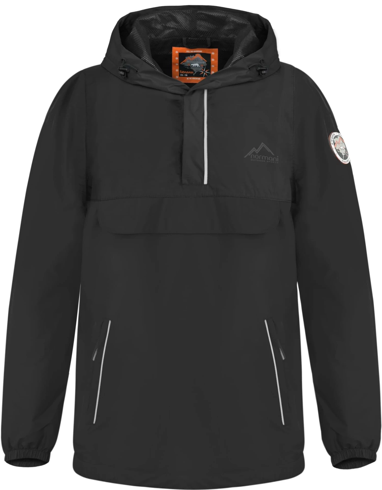 Kinder Windbreaker „Nenana“ Schwarz 3 Kinder Windbreaker „Nenana“ Schwarz