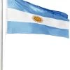 Fahnenmast 6,20 M Mit Flagge 90 Cm × 150 Cm Argentinien -Normani 127496 1