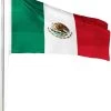 Fahnenmast 7,50 M Mit Flagge 90 Cm × 150 Cm Mexiko -Normani 127517 1