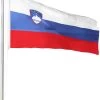 Fahnenmast 8,00 M Mit Flagge 90 Cm × 150 Cm Slowenien 2 Fahnenmast 8,00 M Mit Flagge 90 Cm × 150 Cm Slowenien -Normani 127527 1