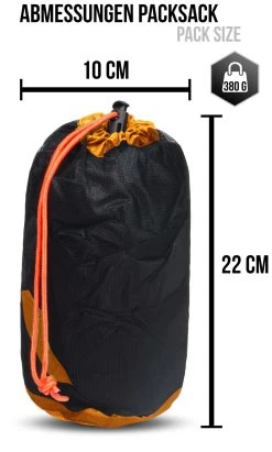 Schlafsack-Regenüberzug „SleeBag“ (RV Links) Gelb 13 Schlafsack-Regenüberzug „SleeBag“ (RV Links) Gelb -Normani 127937 1