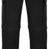 Herren 3-in-1 Zip-Off Moleskinhose „Daytona“ Schwarz -Normani 128197