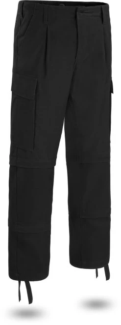 Herren 3-in-1 Zip-Off Moleskinhose „Daytona“ Schwarz -Normani 128201