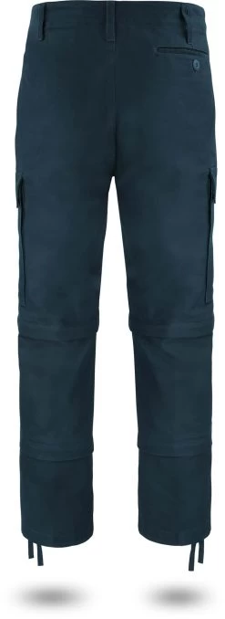 Herren 3-in-1 Zip-Off Moleskinhose „Daytona“ Navy -Normani 128209