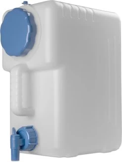 Wasserkanister Aus HDPE „Dispenser“ 15 Liter Transparent -Normani 128251