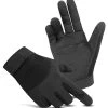 Fingerhandschuhe „ARMY GLOVES Basic“ Schwarz -Normani 128496
