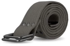 Baumwoll-Gürtel Mit Ösen „Wadi“ Grau