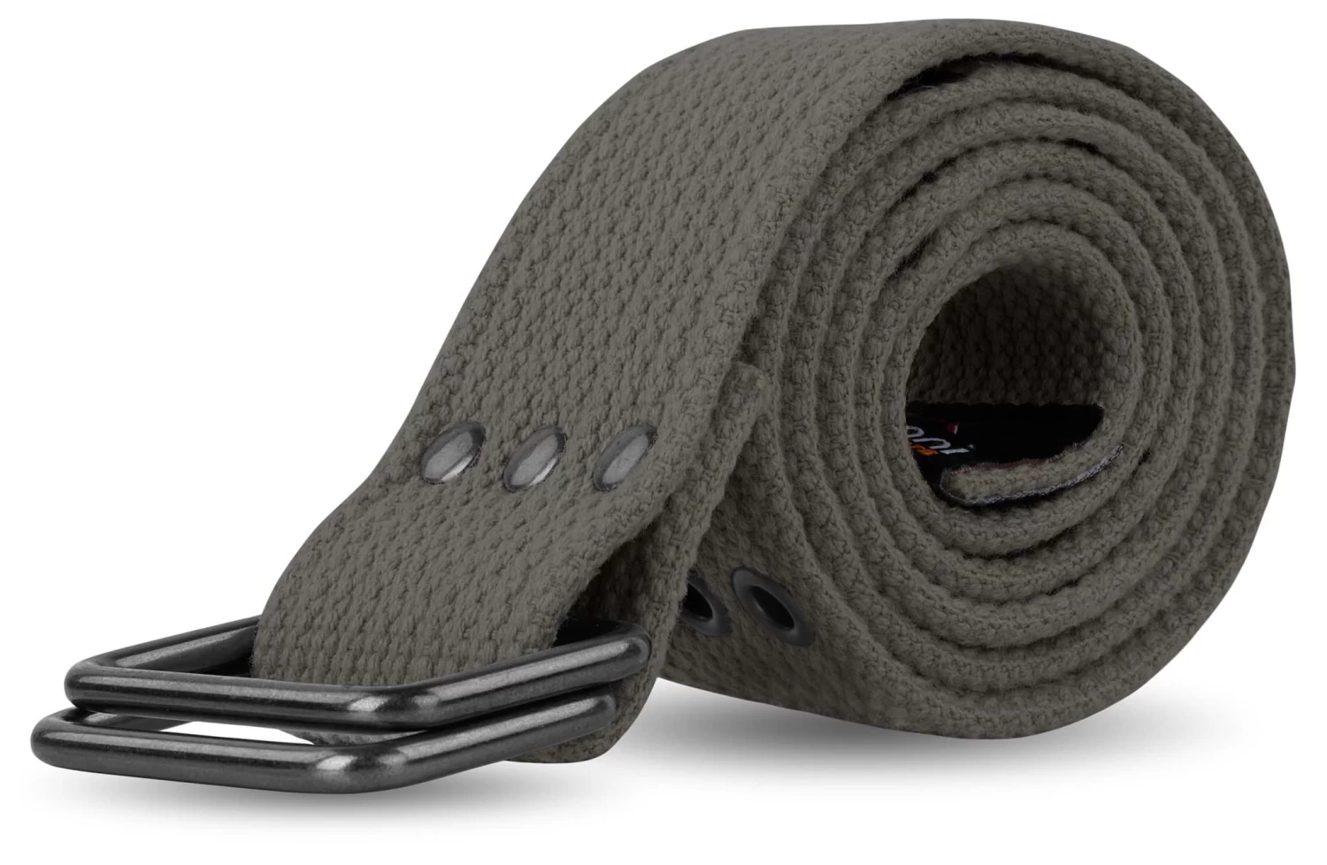 Baumwoll-Gürtel Mit Ösen „Wadi“ Grau