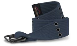 Baumwoll-Gürtel Mit Ösen „Wadi“ Navy 8 Baumwoll-Gürtel Mit Ösen „Wadi“ Navy -Normani 128549