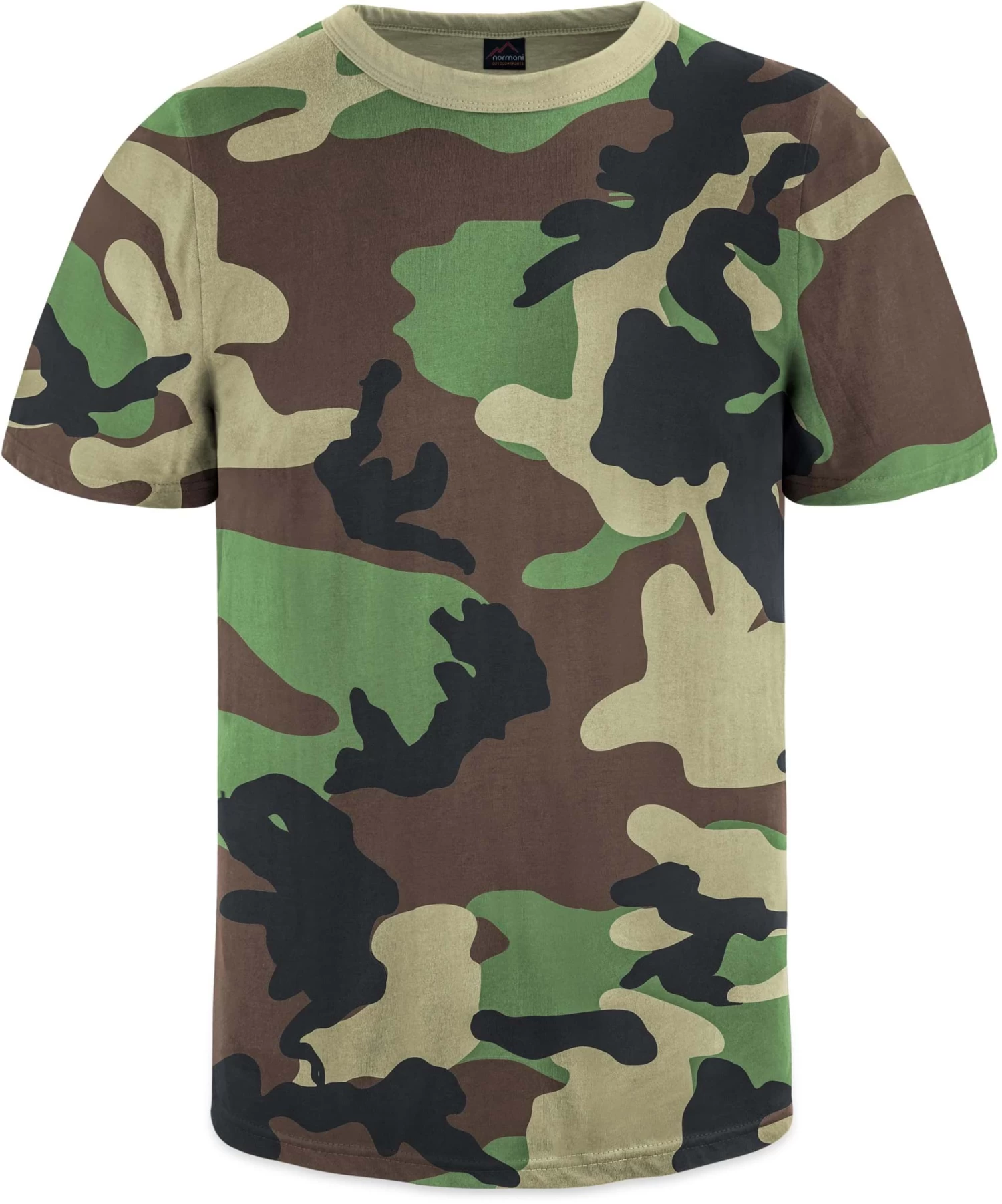 Herren Bundeswehr Freizeit T-Shirt Woodland 3 Herren Bundeswehr Freizeit T-Shirt Woodland