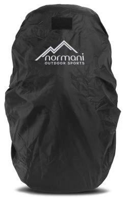 Rucksack-Regenüberzug „Back Cover V+“ Für 20-35 Liter Schwarz -Normani 128593
