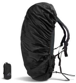Rucksack-Regenüberzug „Back Cover V+“ Für 20-35 Liter Schwarz -Normani 128594