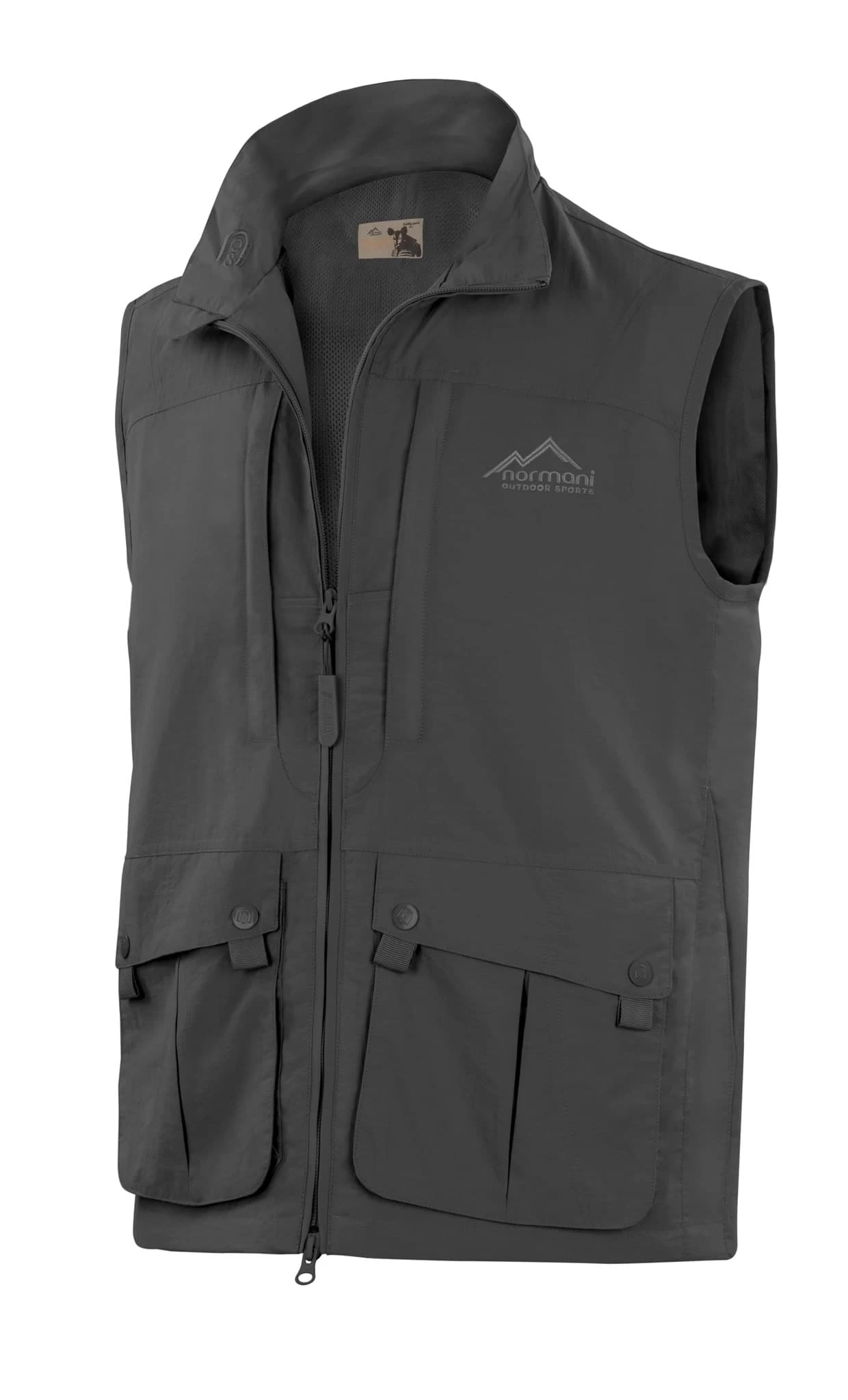 Outdoor Weste „Okapi“ Anthrazit 3 Outdoor Weste „Okapi“ Anthrazit