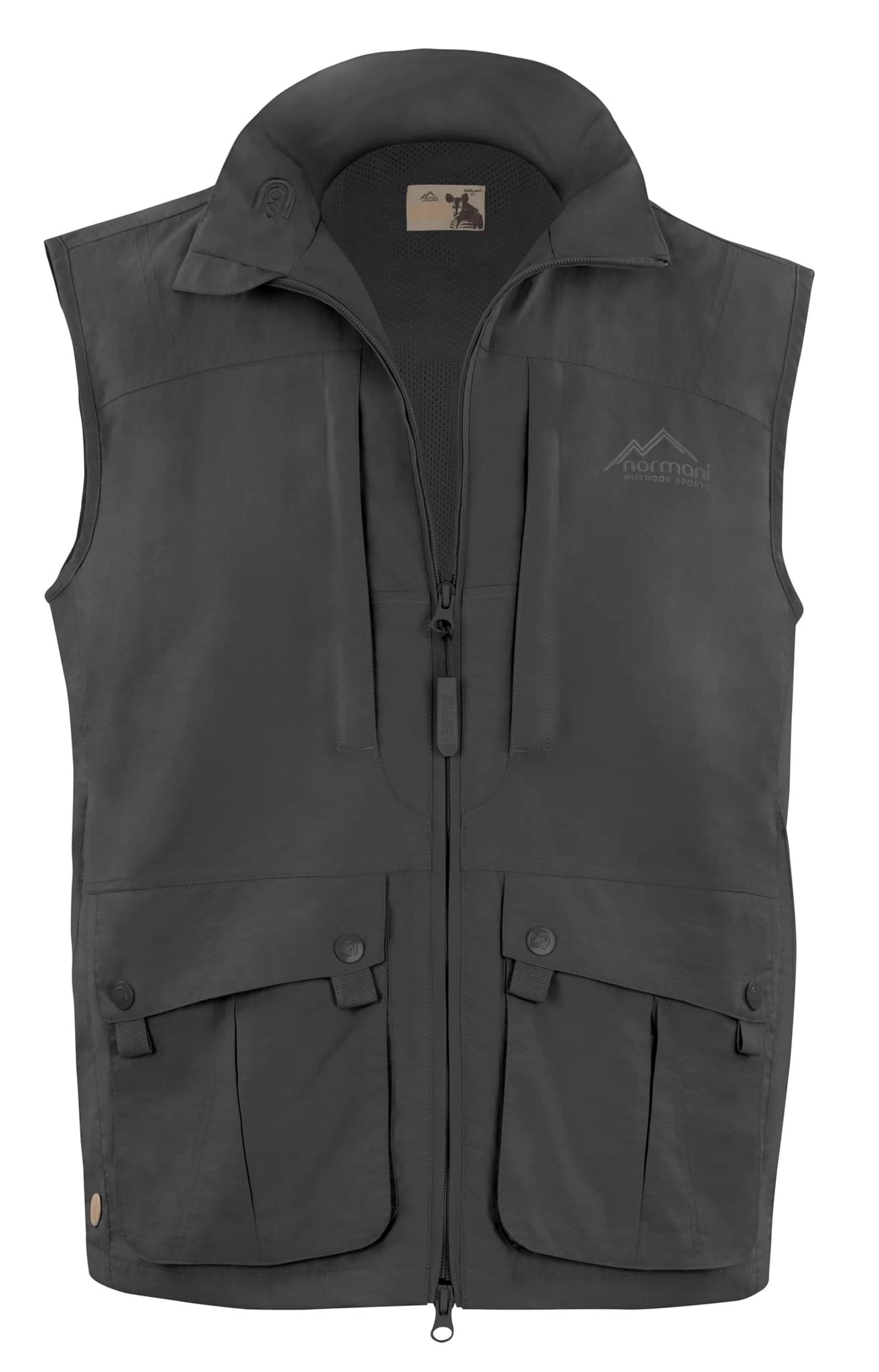 Outdoor Weste „Okapi“ Anthrazit 4 Outdoor Weste „Okapi“ Anthrazit – Bild 2