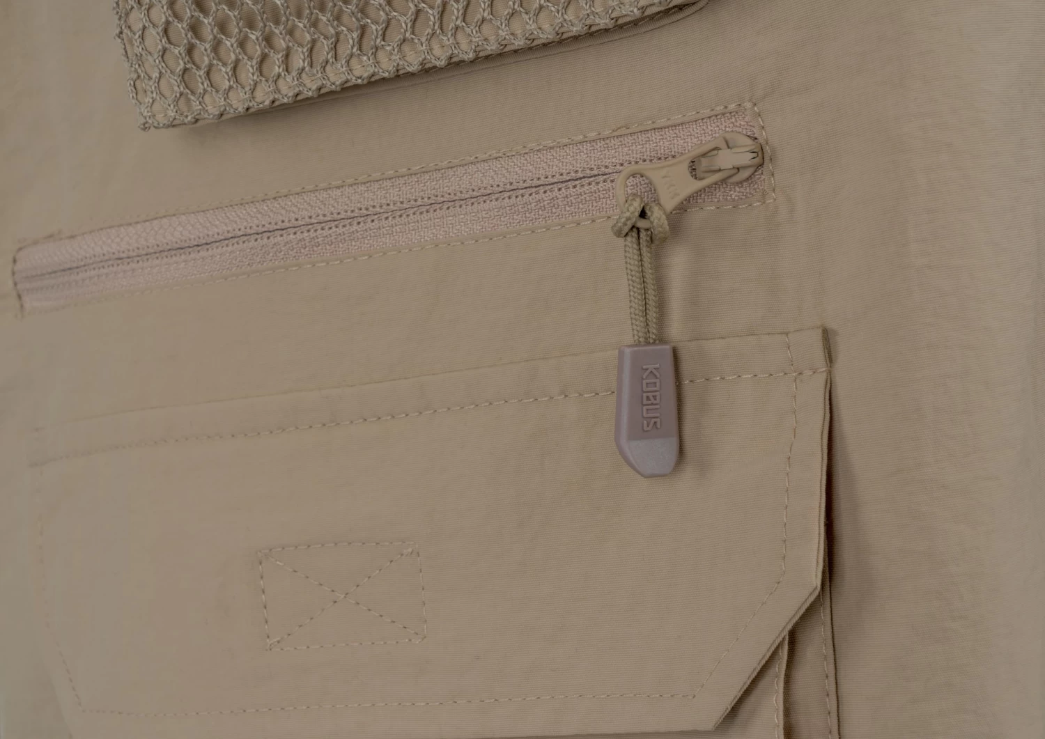 Outdoor Weste „Kobus“ Khaki 5 Outdoor Weste „Kobus“ Khaki – Bild 3