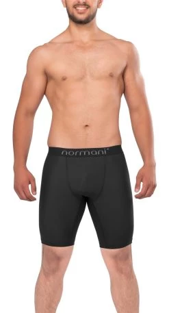 Herren Kompressions-Sportunterhosen Schwarz -Normani 128817