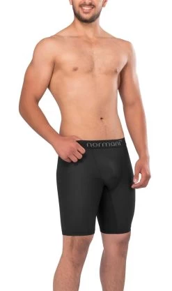 Herren Kompressions-Sportunterhosen Schwarz -Normani 128818