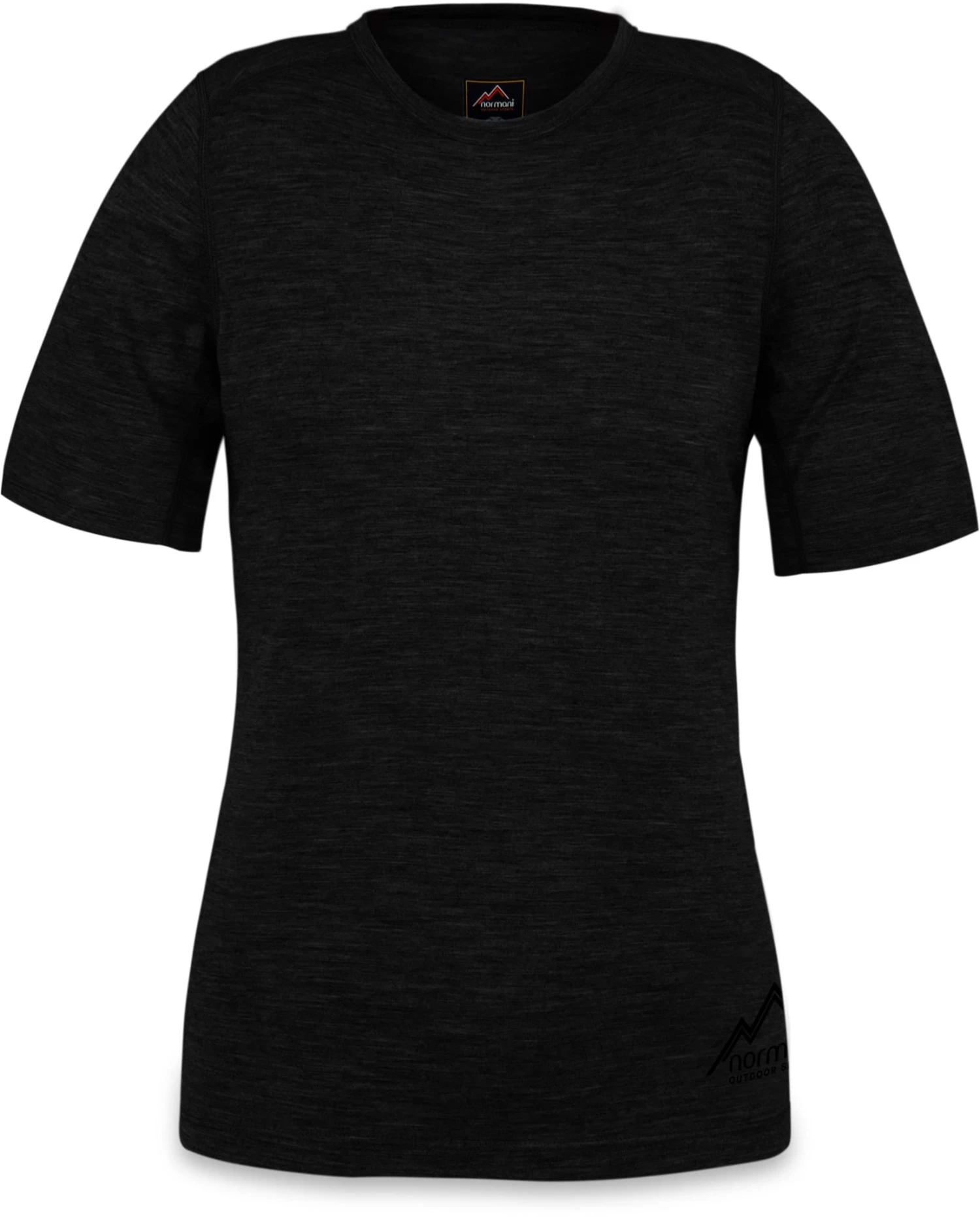 Damen Merino T-Shirt „Cairns“ Schwarz 3 Damen Merino T-Shirt „Cairns“ Schwarz