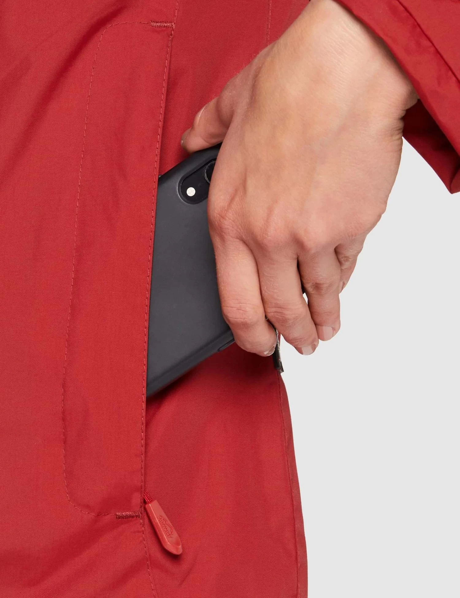 Damen Hardshelljacke „Magellan“ Rot 5 Damen Hardshelljacke „Magellan“ Rot – Bild 3