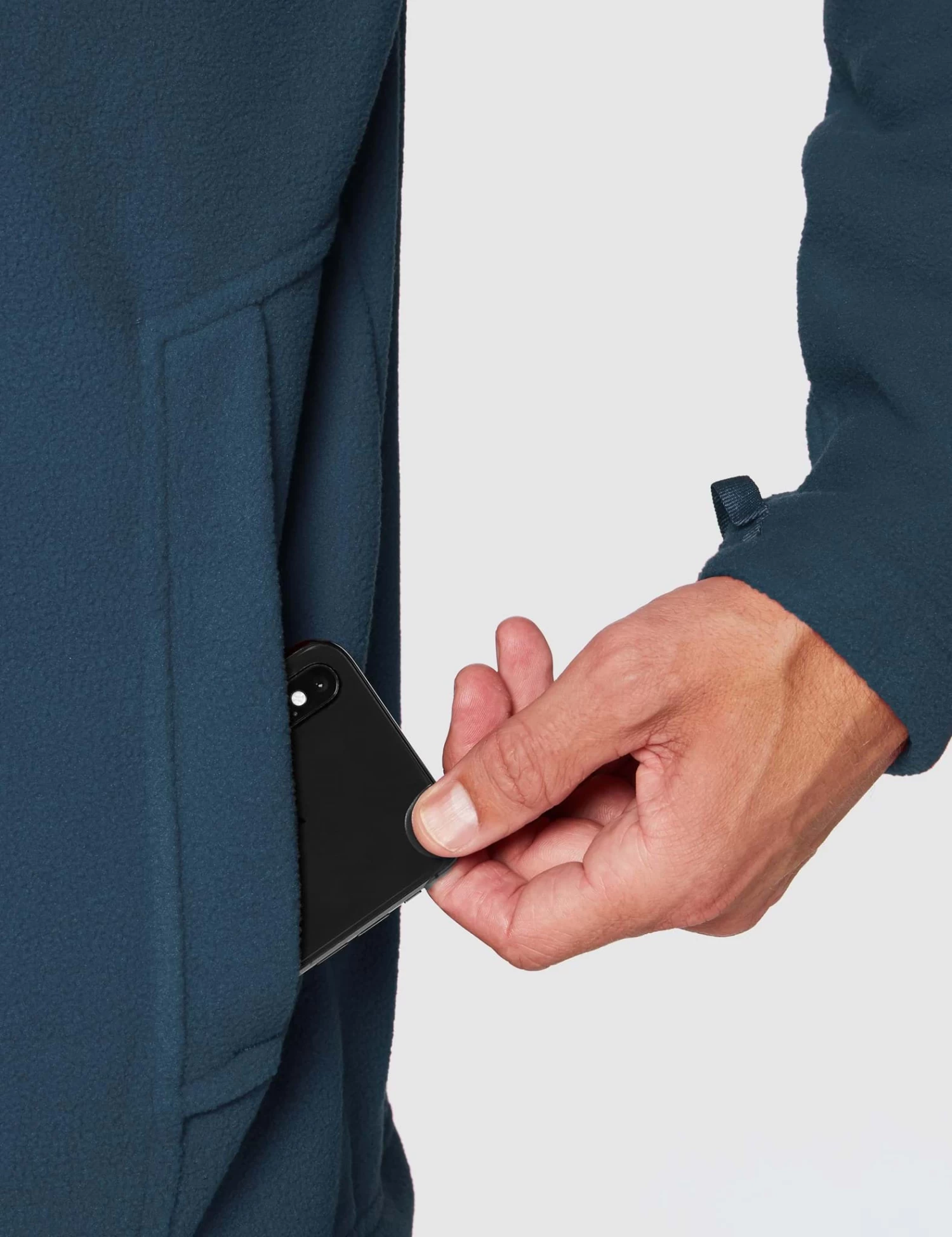 Herren Fleecejacke „Laanila“ Navy 5 Herren Fleecejacke „Laanila“ Navy – Bild 3