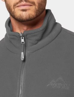 Herren Fleecejacke „Laanila“ Grau -Normani 129619