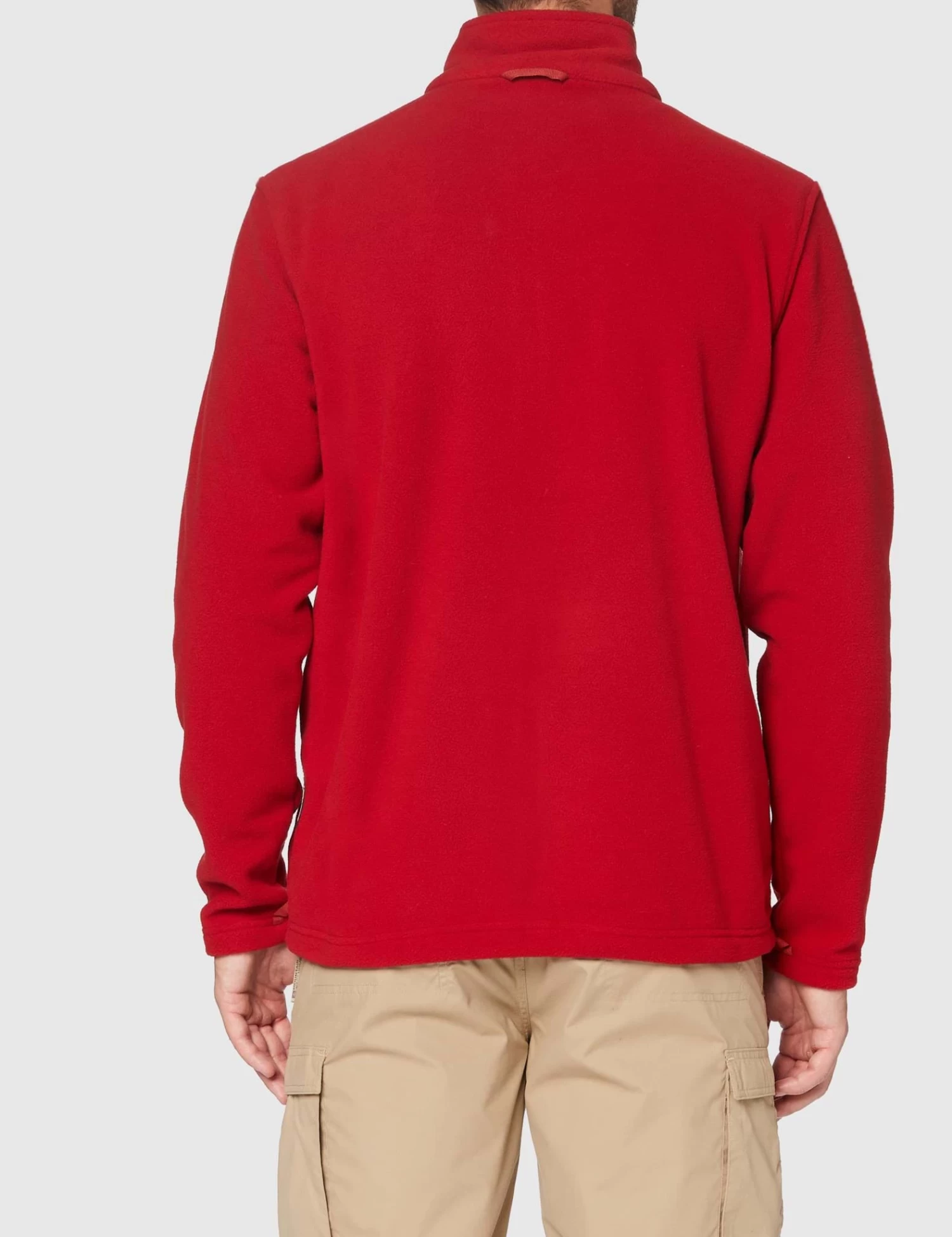 Herren Fleecejacke „Laanila“ Rot 4 Herren Fleecejacke „Laanila“ Rot – Bild 2