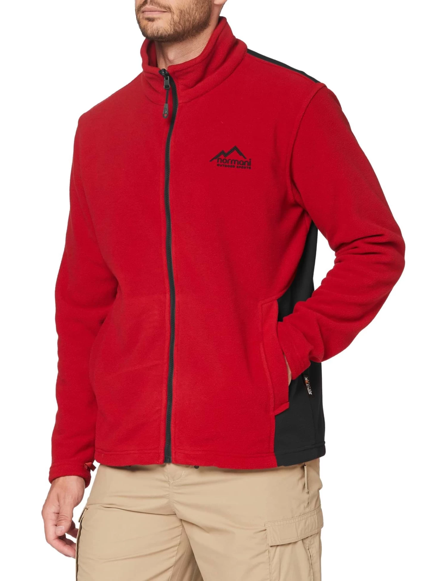Herren Fleecejacke „Ivalo“ Rot 3 Herren Fleecejacke „Ivalo“ Rot