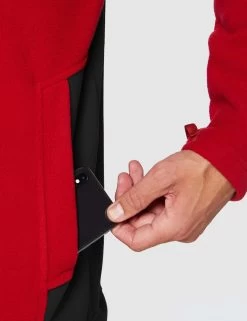 Herren Fleecejacke „Ivalo“ Rot 8 Herren Fleecejacke „Ivalo“ Rot -Normani 129890