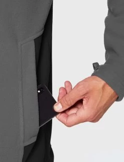 Herren Fleecejacke „Ivalo“ Grau -Normani 129898