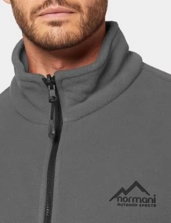 Herren Fleecejacke „Ivalo“ Grau -Normani 129899