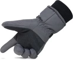 Winterhandschuhe Mit 3M Thinsulate™ (40 G) „Snowguard Pro“ Anthrazit -Normani 129939