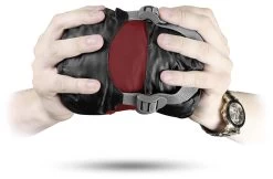 Ultralight-Schlafsack „Runty“ (RV Rechts) Rot/Schwarz