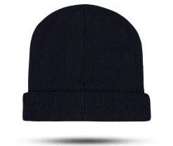 2 Warme Wintermützen Für Damen Und Herren Dunkelblau -Normani 130015