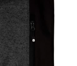 Herren Strick-Fleeceweste „Shamattawa“ Anthrazit -Normani 130116