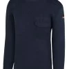 Herren BW-Pullover Mit Schurwolle „Barntrup“ Navy -Normani 130316