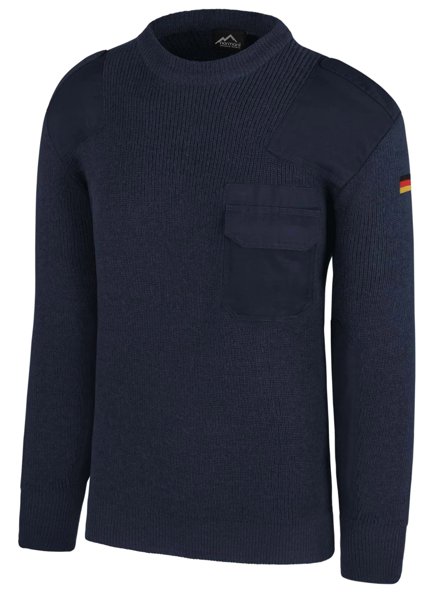 Herren BW-Pullover Mit Schurwolle „Barntrup“ Navy 3 Herren BW-Pullover Mit Schurwolle „Barntrup“ Navy